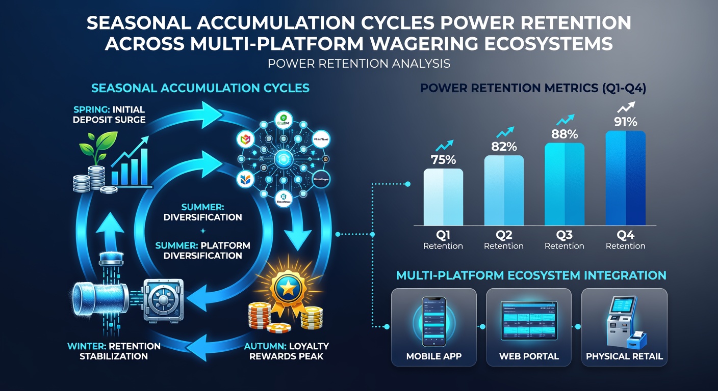 Data charts illustrating retention rates influenced by seasonal cycles in wagering ecosystems