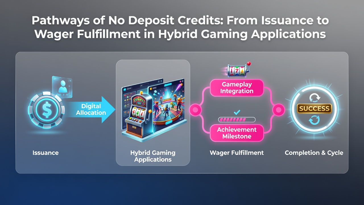 Flowchart illustrating conversion steps from fulfilled credits to withdrawable funds in hybrid apps